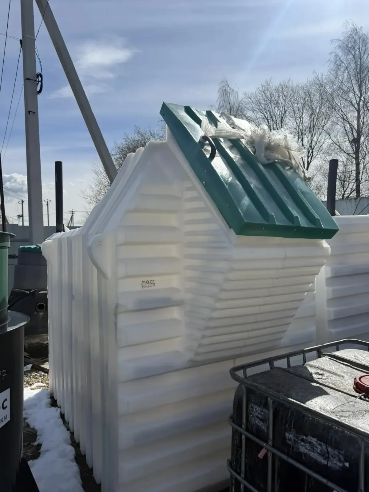 Пластиковый погреб Рекорд 150×150